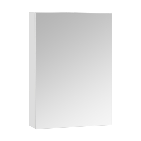 Зеркальный шкаф Aquaton Асти 50, 500x130x700mm, белый
