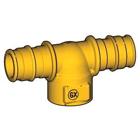 GX154Y033 Тройник 16х1/2" 90°, внутренняя резьба, для системы GX GIACOMINI