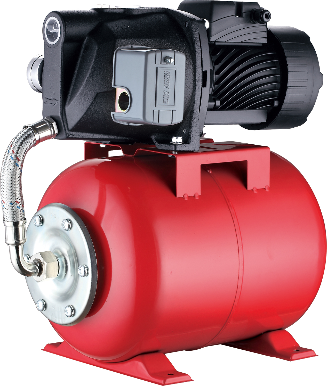 Насосная станция ATJET60 (чугун, 370Вт, Hmax-29м, Qmax-55л/мин, всас 9м, г/а 24л)