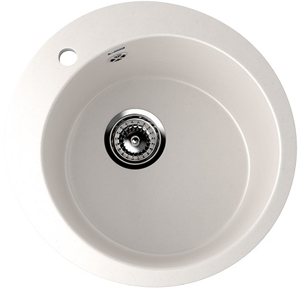 Мойка Ulgran U-405-331 белая D495мм