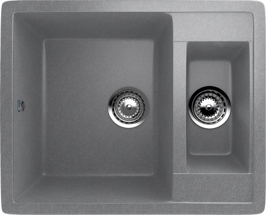 Мойка Ulgran U-106-342 графит 600х485мм