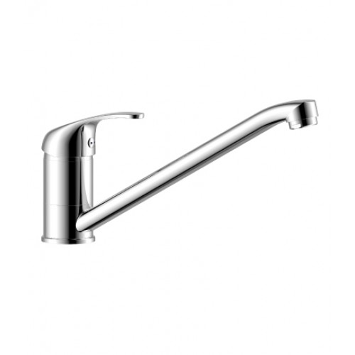 Смеситель для кухни одноручный с поворотным изливом 250мм, картридж 35мм, RoSSinka SILVERMIX