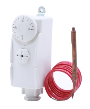 Термостат с капиллярной трубкой и погружным датчиком 0-90 °