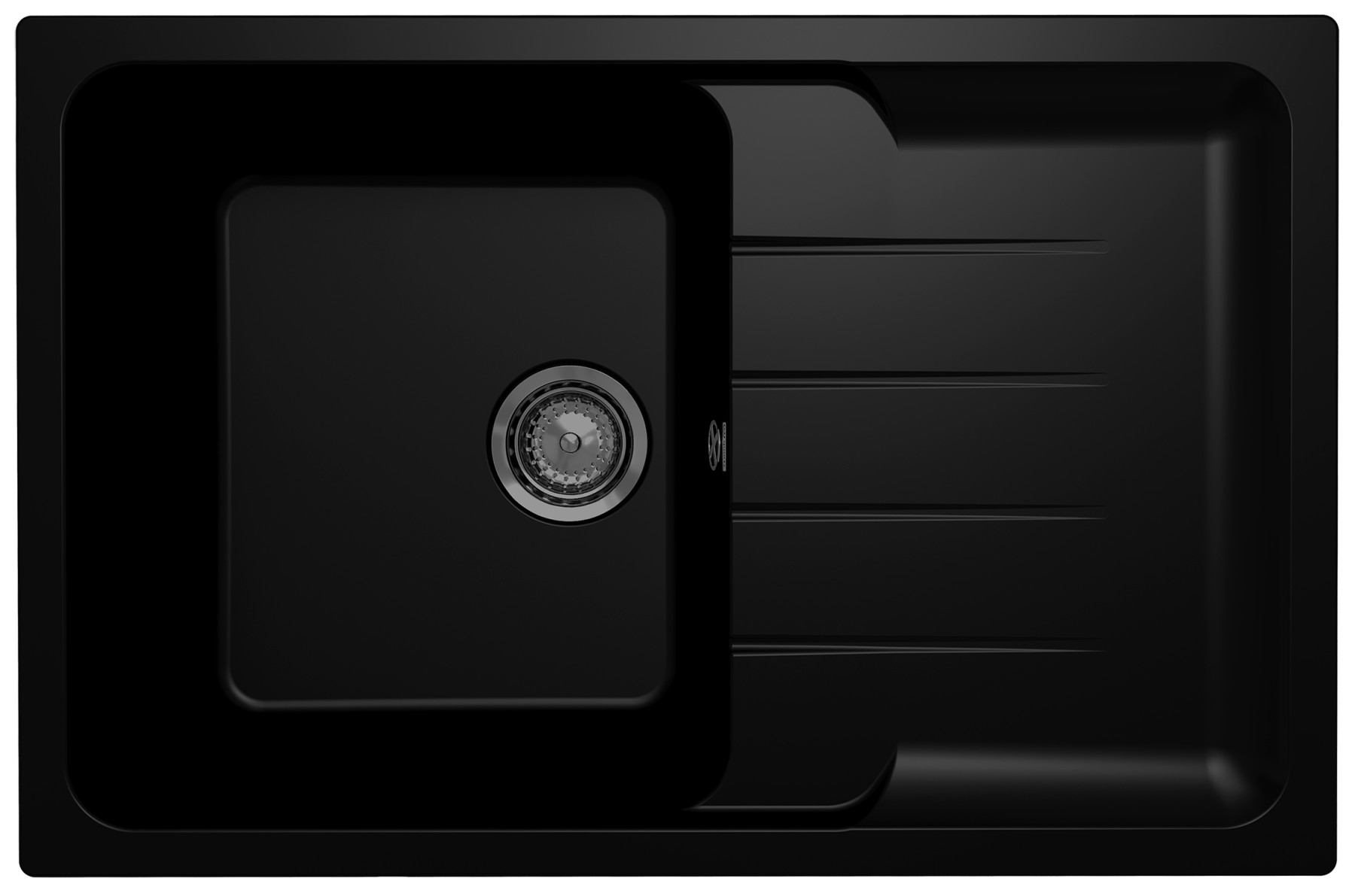 Мойка Ulgran Quartz Gerda 780-07 уголь 780х510мм