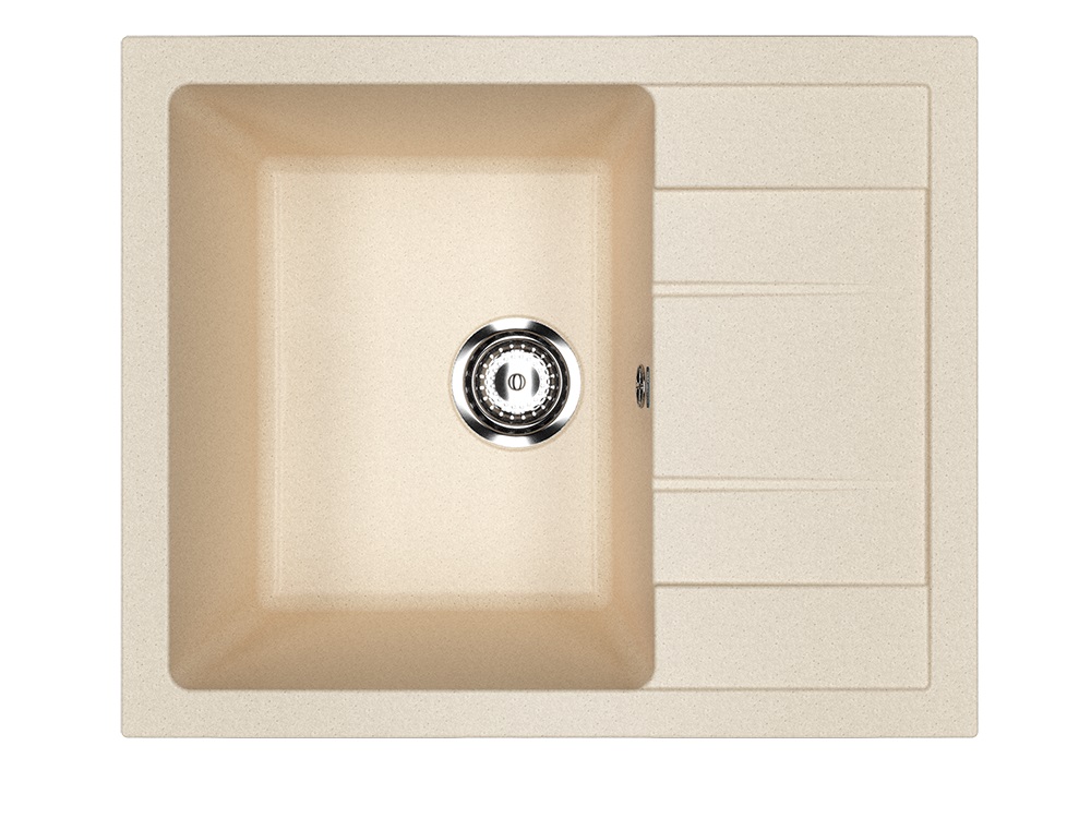 Мойка Ulgran U-607-328 бежевая 610х500мм