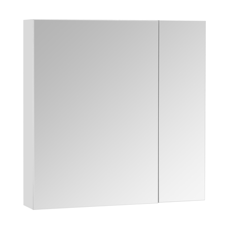 Зеркальный шкаф Aquaton Асти 70, 700x130x700mm, белый