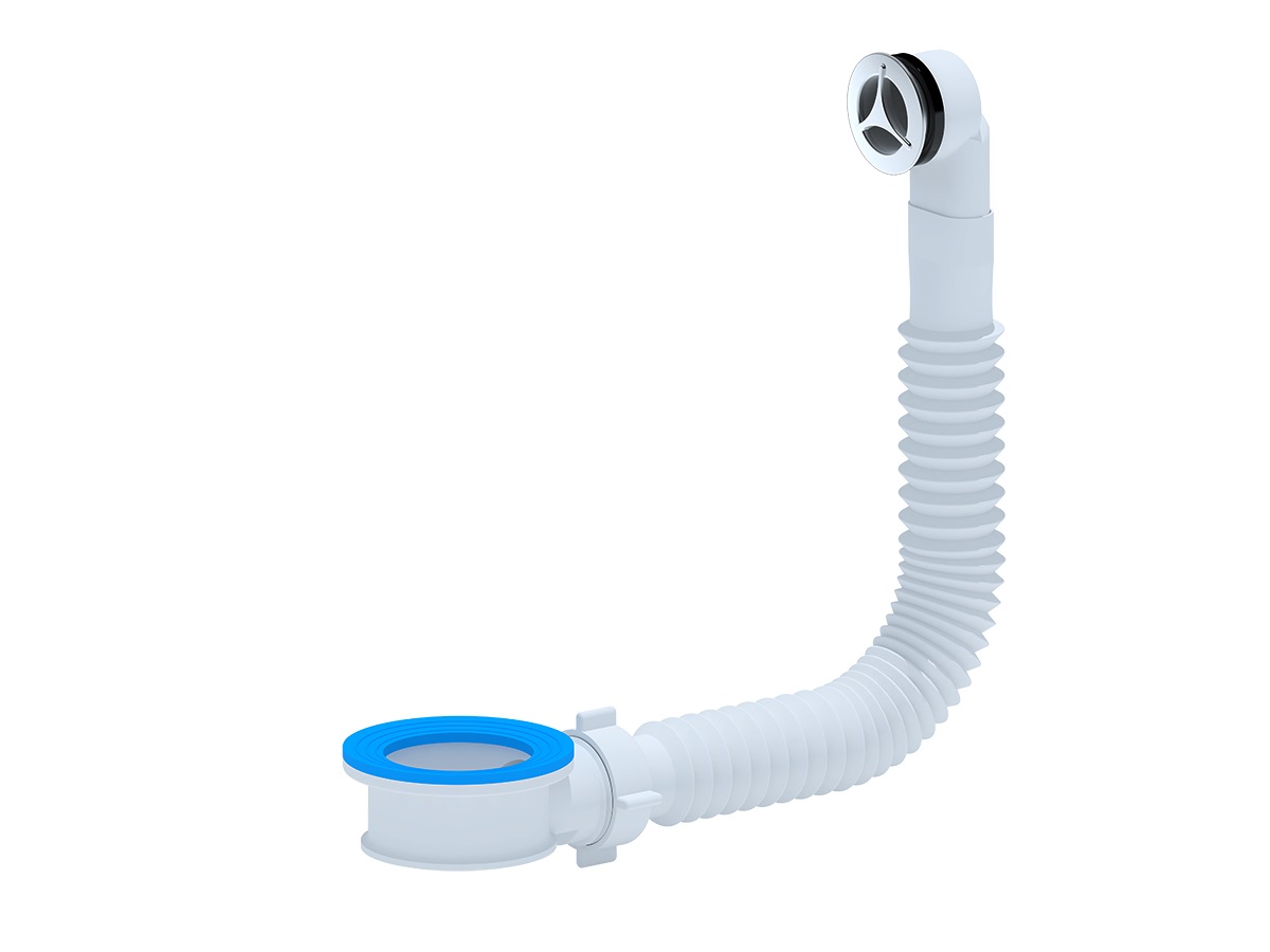 Адаптерное кольцо с круглым вертикальным переливом, длина резьбы 27мм АНИ пласт