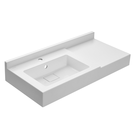 Раковина Aquaton Сакура 100 белая, 100х47 см