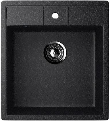 Мойка Ulgran U-406-308 черная 500х445мм