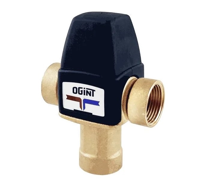 Клапан термостатический смесительный для сантехнических систем, с нижним выходом, Ду 3/4" г/г, Kvs=2,1 м3/ч, диапазон настройки 30-65C Клапан термостатический смесительный для сантехнических систем, с нижним выходом, Ду 3/4" г/г, Kvs=2,1 м3/ч, диапазон настройки 30-65C