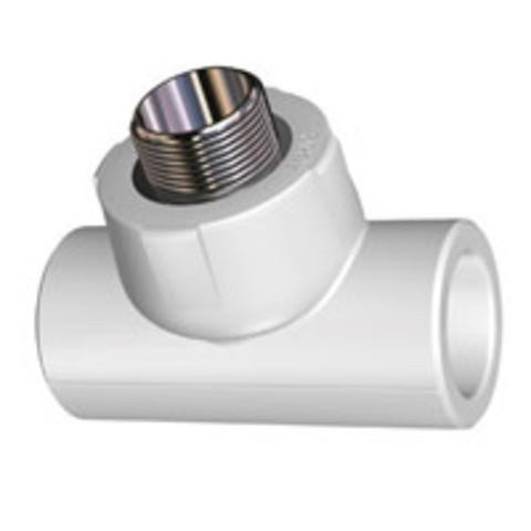 БЕЛЫЙ Тройник PP-R 32х3/4 НР