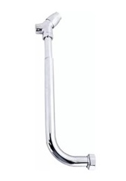 Кран смывной КРС-20-05 хромированная труба, с кнопкой. без вентиля