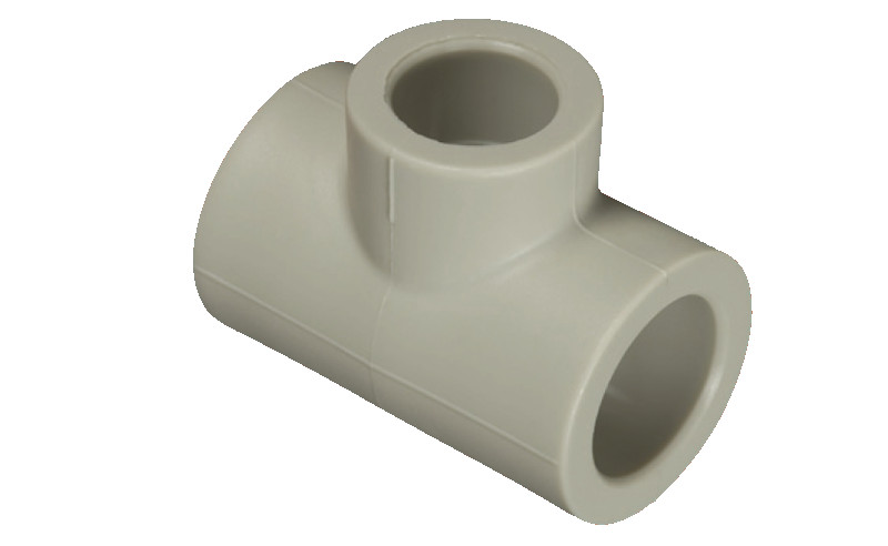 PPR Тройник переходный 50х32х50 серый