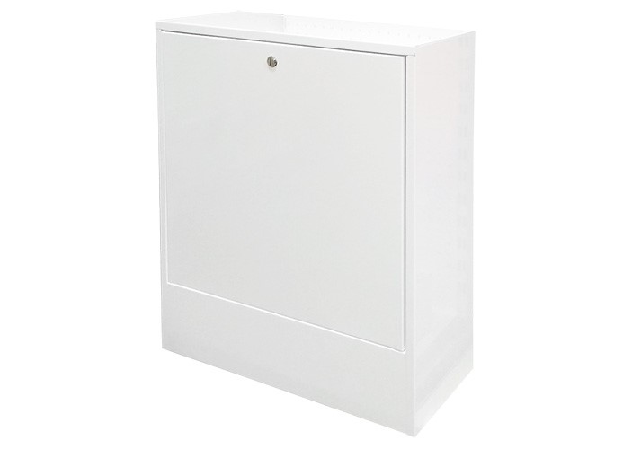 Шкаф коллекторный наружного монтажа 1007х119х652-715 мм (12 выходов)