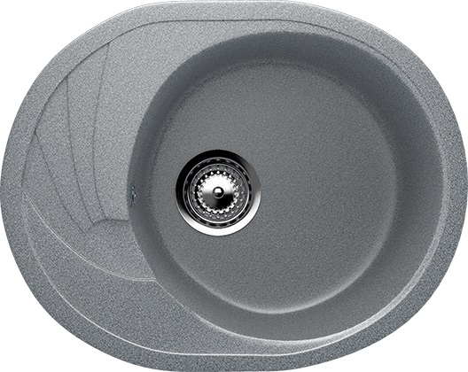 Мойка Ulgran U-403-309 темно-серая 570х465мм