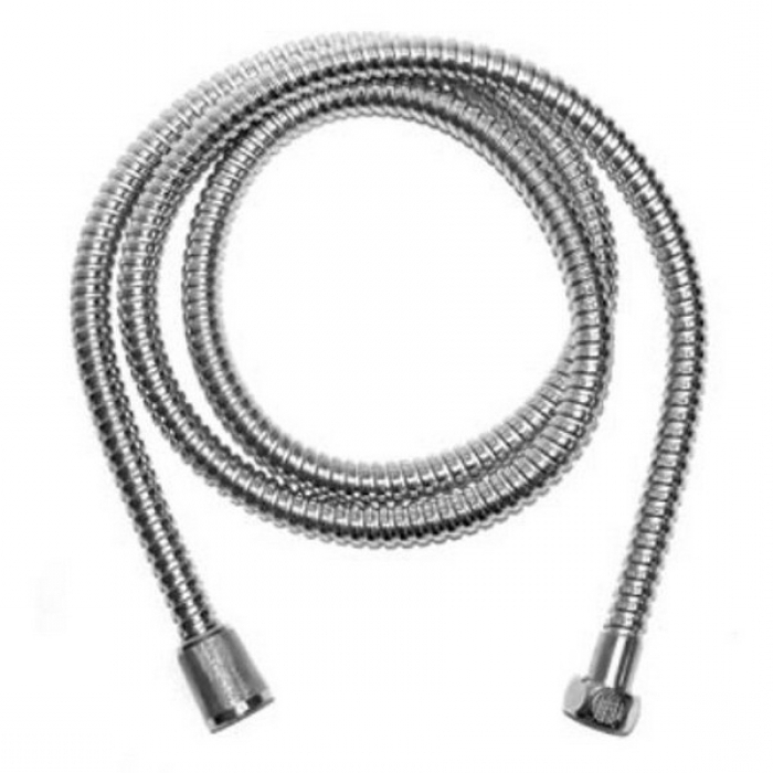 Шланг для душа имп/имп 1500, хром, в п/э пакете