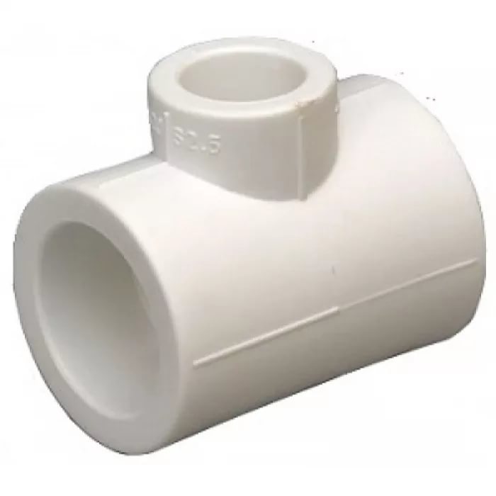 БЕЛЫЙ Тройник PP-R 75х25х75