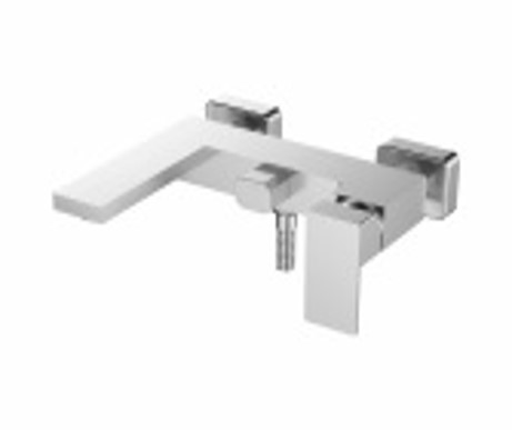 Смеситель для ванны, короткий излив, 3-реж.лейка, нержавеющая сталь SUS 304 Accoona A63208