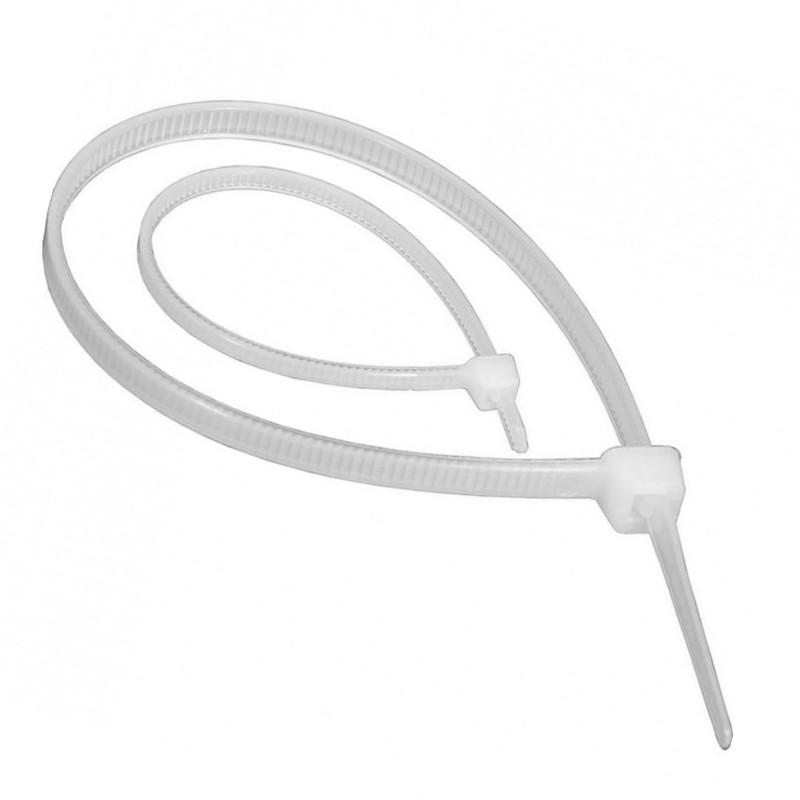 Хомут-стяжка 3,0х150 белый (нейлон) (100 шт), ГОСКРЕП-подвес