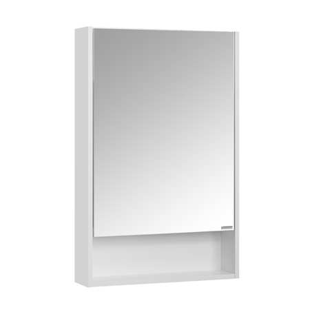Зеркальный шкаф Aquaton Сканди 55 белый, 850х550х130мм, 2 полки