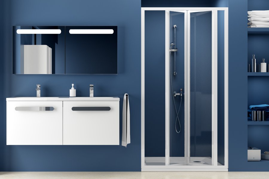 Дверь SDZ3-90 PEARL профиль белый Дверь SDZ3-90 PEARL профиль белый