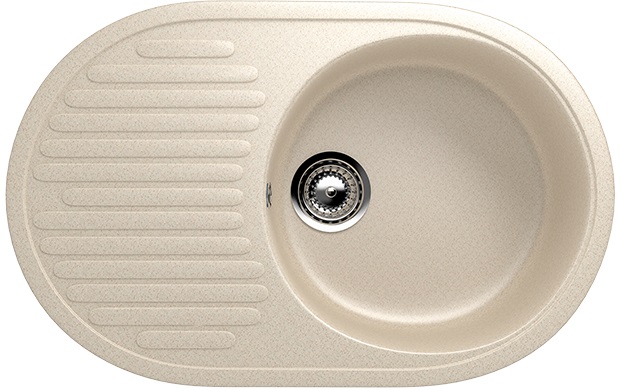 Мойка Ulgran U-107-328 бежевая 720х455мм