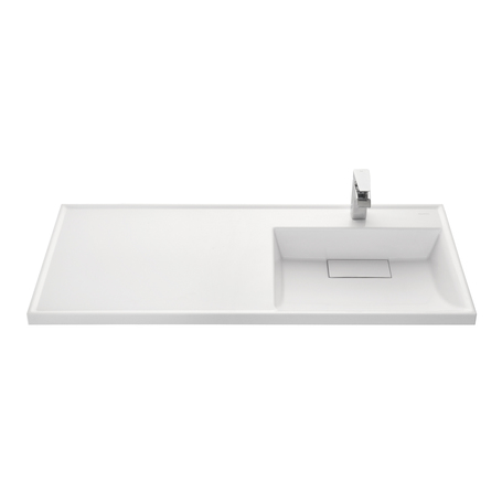 Раковина Aquaton Лондри 1200 белая, 162х1200х500, кронштейн-1шт