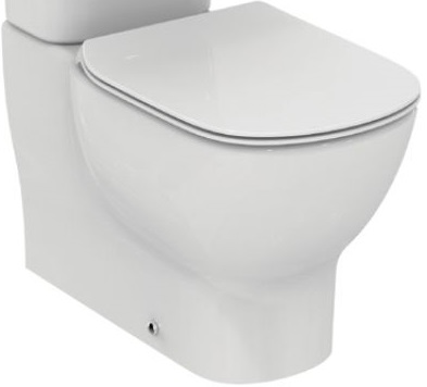 Унитаз "Теси" AQUABLADE напольный пристенный, для монтажа с бачком, белый Ideal Standard