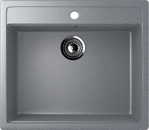 Мойка Ulgran U-104-309 темно-серая 560х495мм