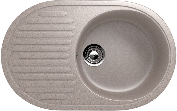 Мойка Ulgran U-107-302 песочная 720х455мм