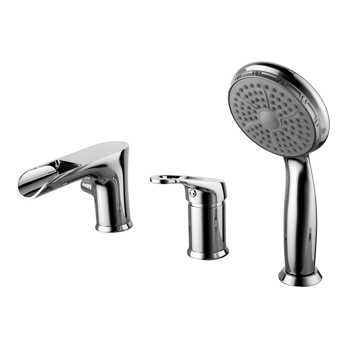 Смеситель LEMARK OMEGA для ванны встраиваемый, на 3 отверстия, с аксессуарами, хром Смеситель LEMARK OMEGA для ванны встраиваемый, на 3 отверстия, с аксессуарами, хром