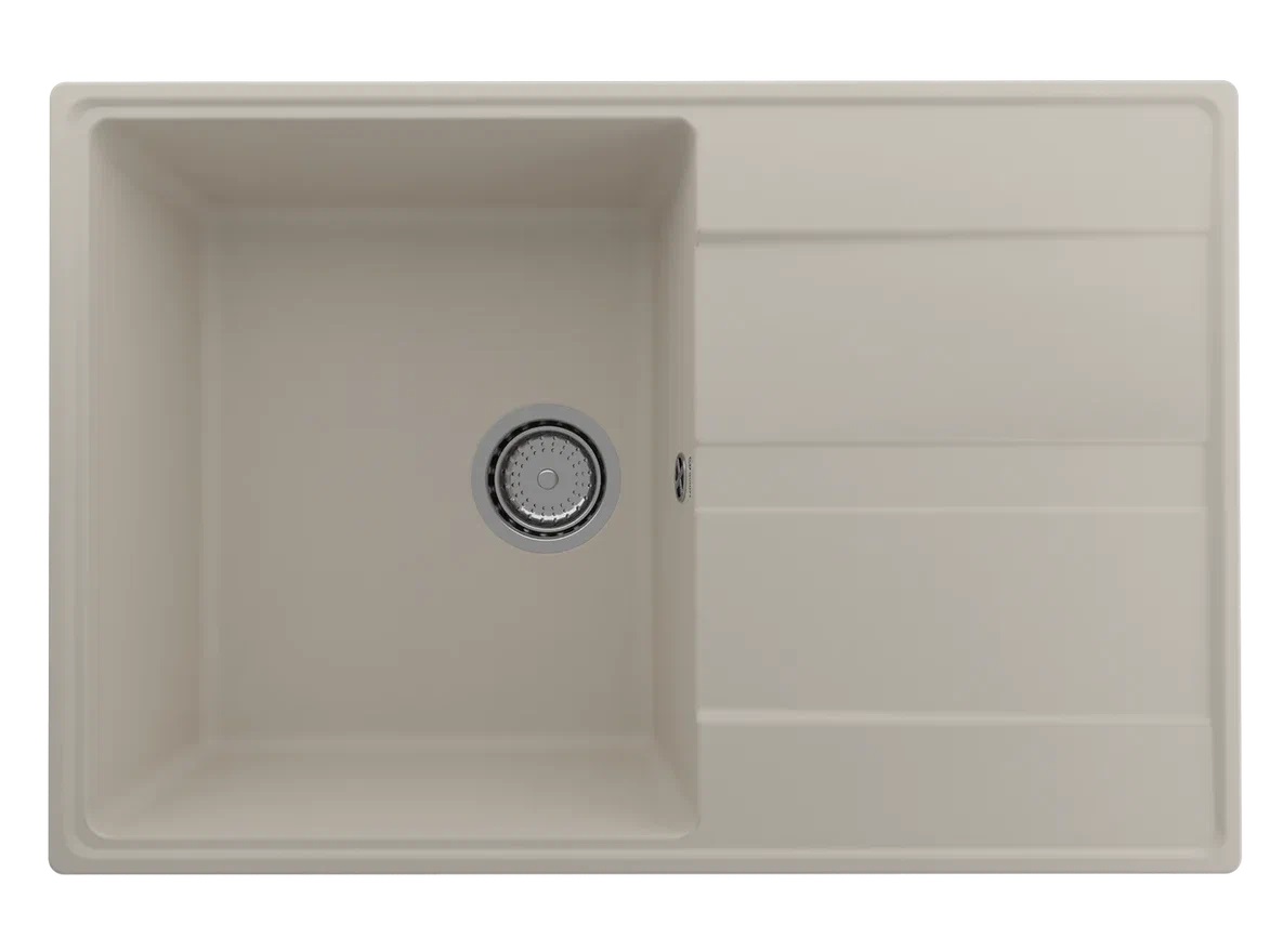 Мойка Ulgran Quartz Prima 750-02 лен 750х500мм