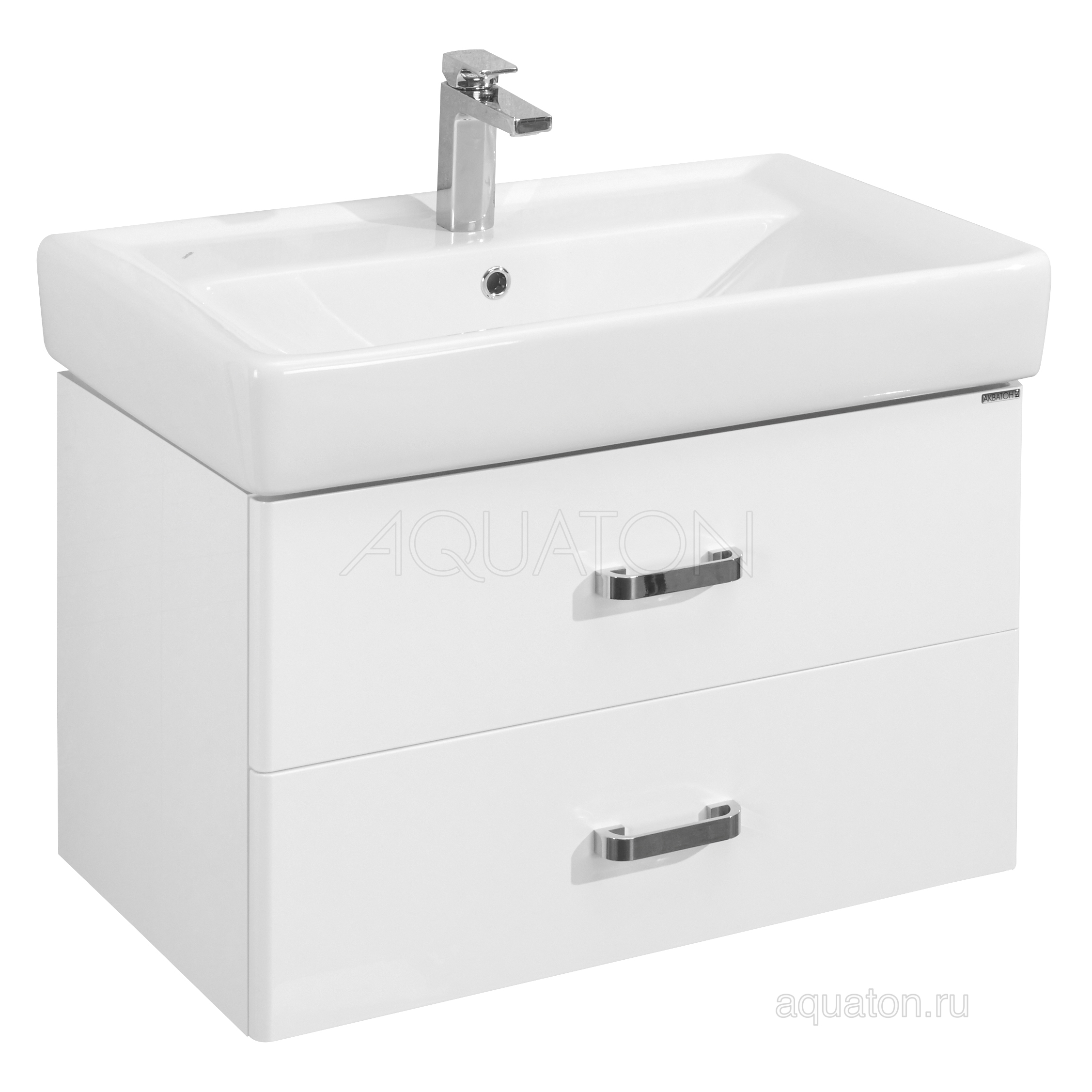 Тумба под раковину Aquaton Америна 80 белый под ум.Тигода 80 Тумба под раковину Aquaton Америна 80 белый под ум.Тигода 80