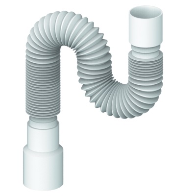 Гофра 1"1/2х40/50 L=800мм, без гайки Unicorn