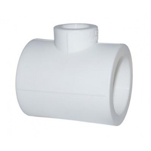 БЕЛЫЙ Тройник PP-R 110х50х110