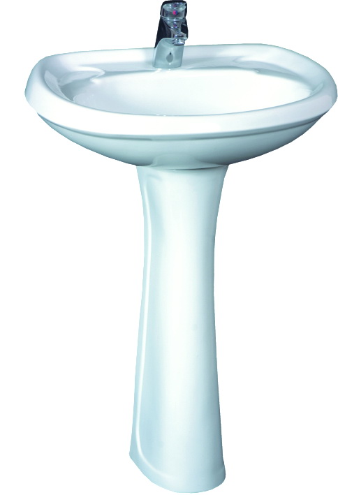 Умывальник "Воротынский", 500х420х210(850)мм белый Santeri