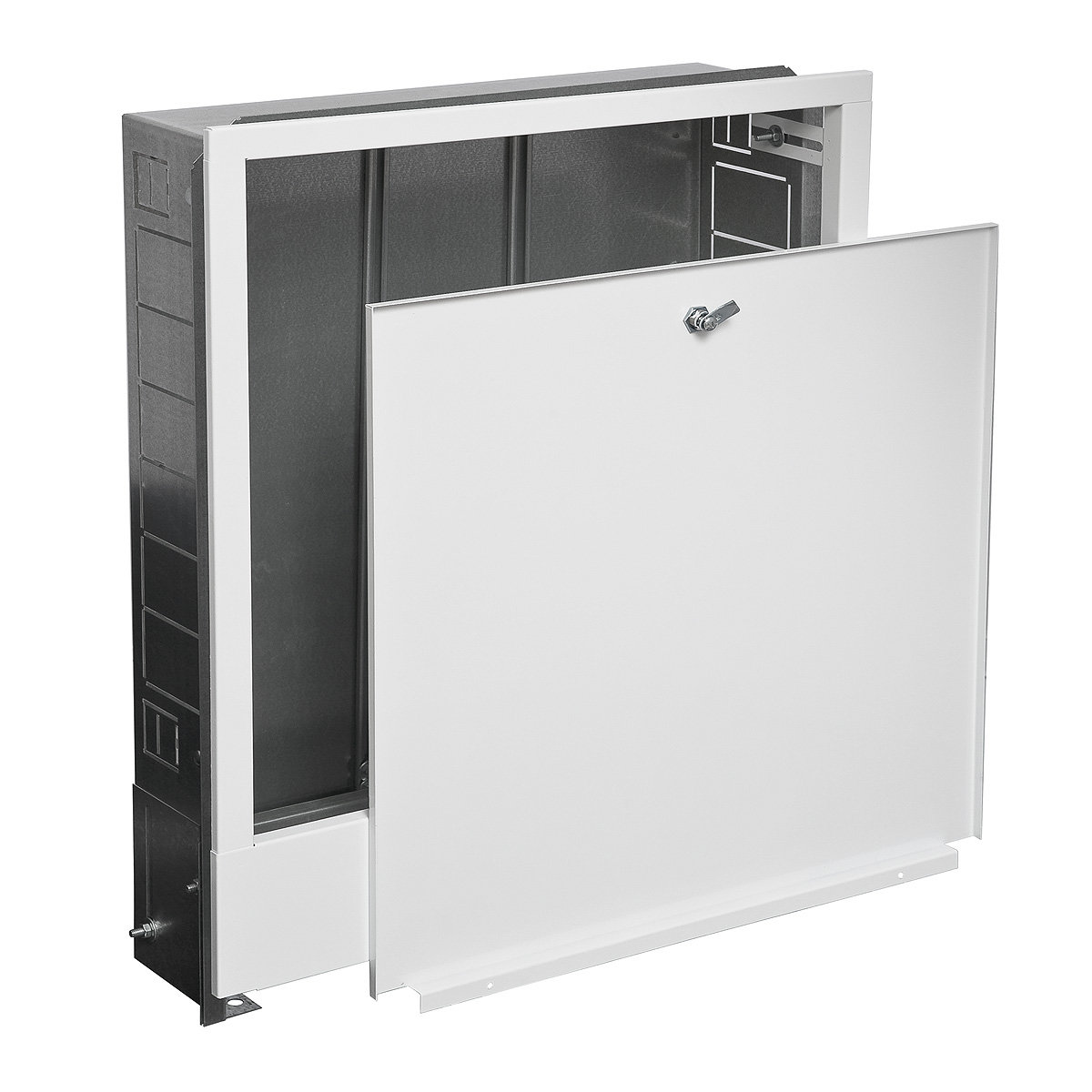 Шкаф коллекторный встраиваемый 700х120-180х648-711 мм (7 выходов)