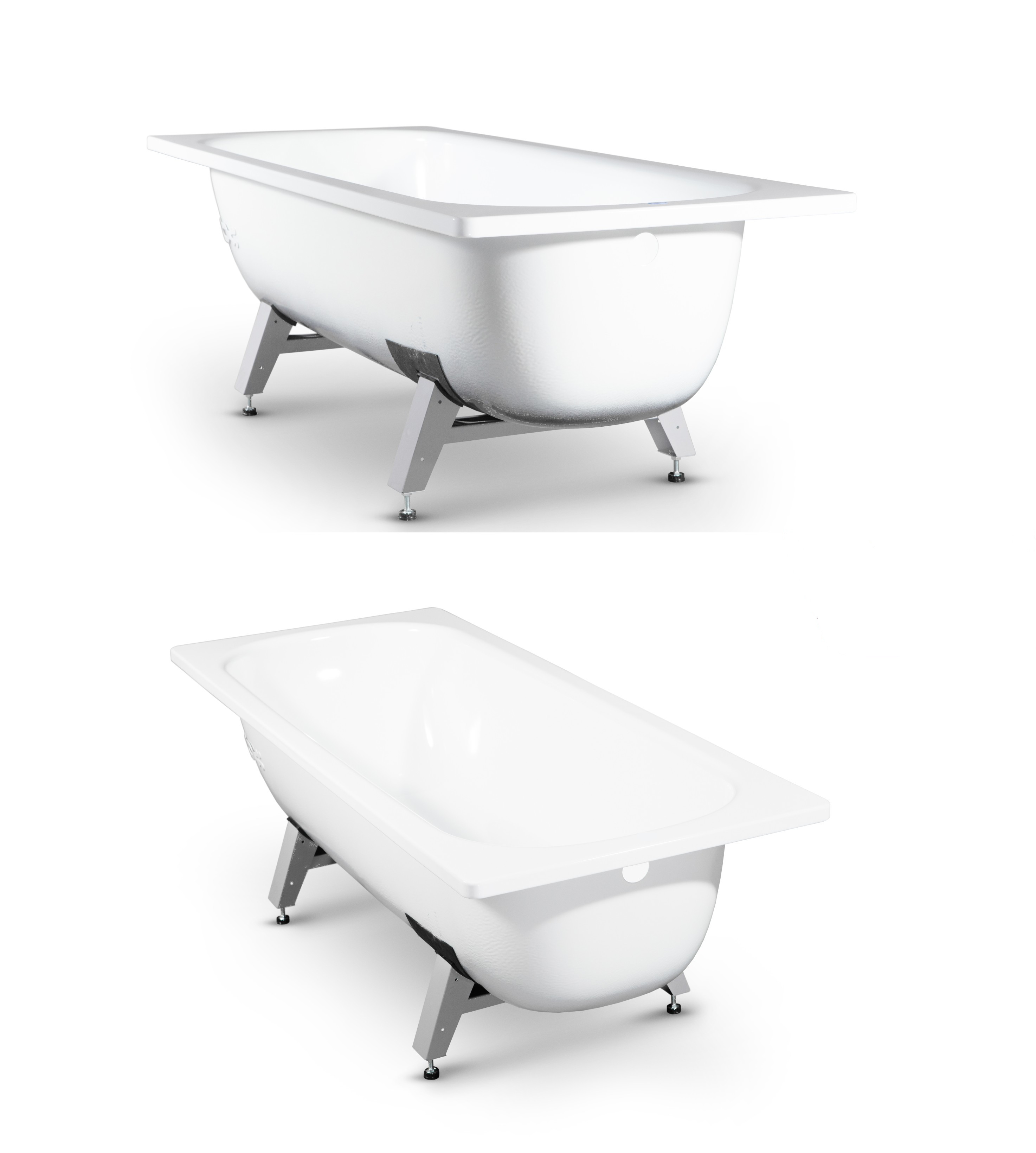 Ванна стальная эмалир. 1500x700x400 с антибактериальным покрытием, без ранта, белая орхидея Donna Vanna (Екатеринбург), опора OP-01200 Ванна стальная эмалир. 1500x700x400 с антибактериальным покрытием, без ранта, белая орхидея Donna Vanna (Екатеринбург), опора OP-01200