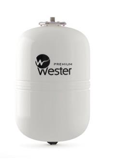 Бак расширительный мембранный для отопления WDV-35 Premium вертикальный белый, ГВС 35л, 12 атм, 3/4", 365х453 мм