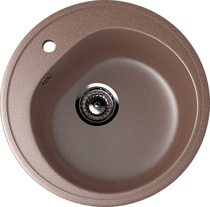 Мойка Ulgran U-101-307 терракот D500мм