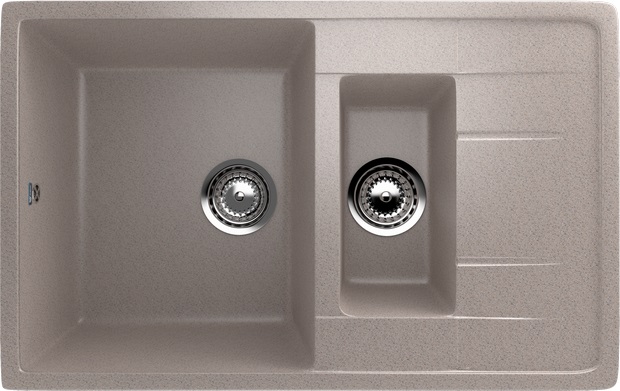 Мойка Ulgran U-205-302 песочная 770х495мм