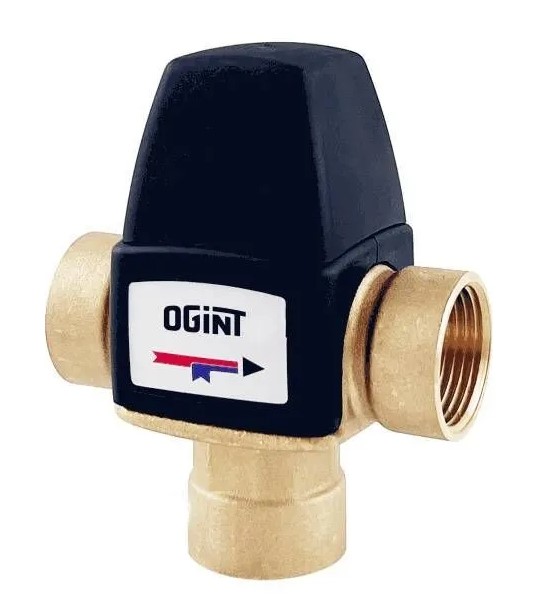 Клапан термостатический смесительный для сантехнических систем, с боковым выходом, Ду 3/4" г/г, Kvs=2,12 м3/ч, диапазон настройки 30-65C Клапан термостатический смесительный для сантехнических систем, с боковым выходом, Ду 3/4" г/г, Kvs=2,12 м3/ч, диапазон настройки 30-65C