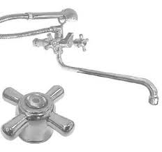 Смеситель для ванны/душа двухручковый Aqua