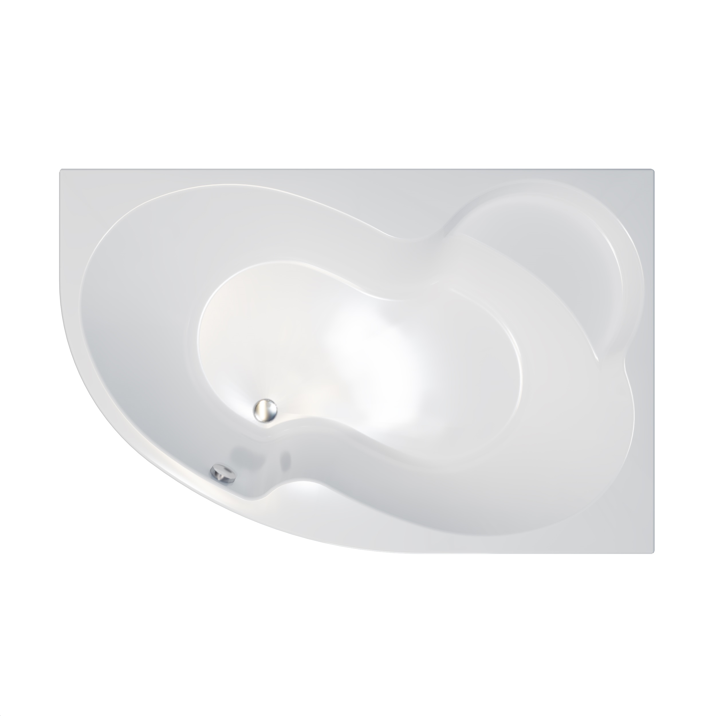 Ванна акриловая "Мари" левая ЭКСТРА 1700х1100 Ванна акриловая "Мари" левая ЭКСТРА 1700х1100