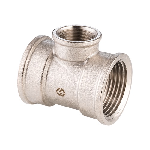 Тройник переходной с внутренней резьбой 3/4"х1/2"х3/4" MVI