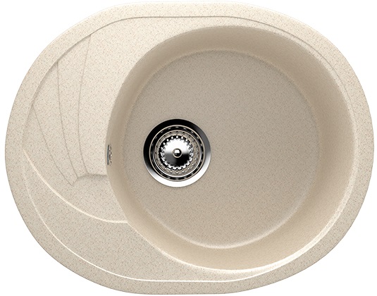 Мойка Ulgran U-403-328 бежевая 570х465мм