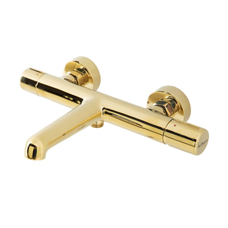 Смеситель для ванны и душа, золото UNO BelBagno