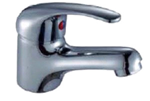 Смеситель для умывальника одноручный монолитный, картридж 35мм, RoSSinka SILVERMIX