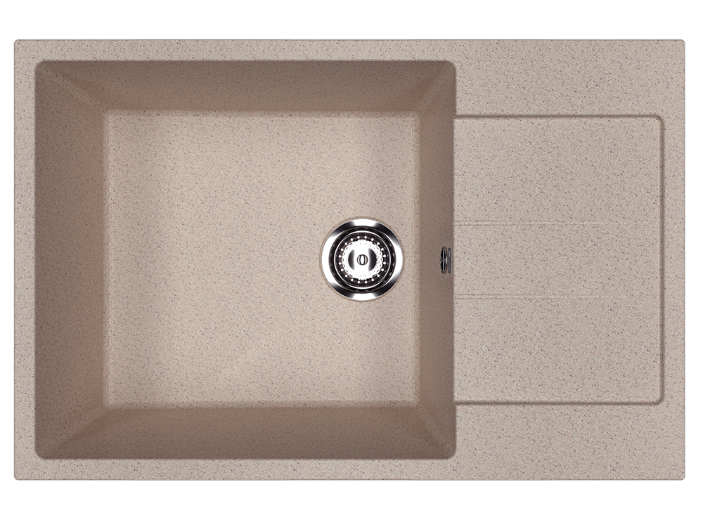 Мойка Ulgran U-602-302 песочная 760х500мм