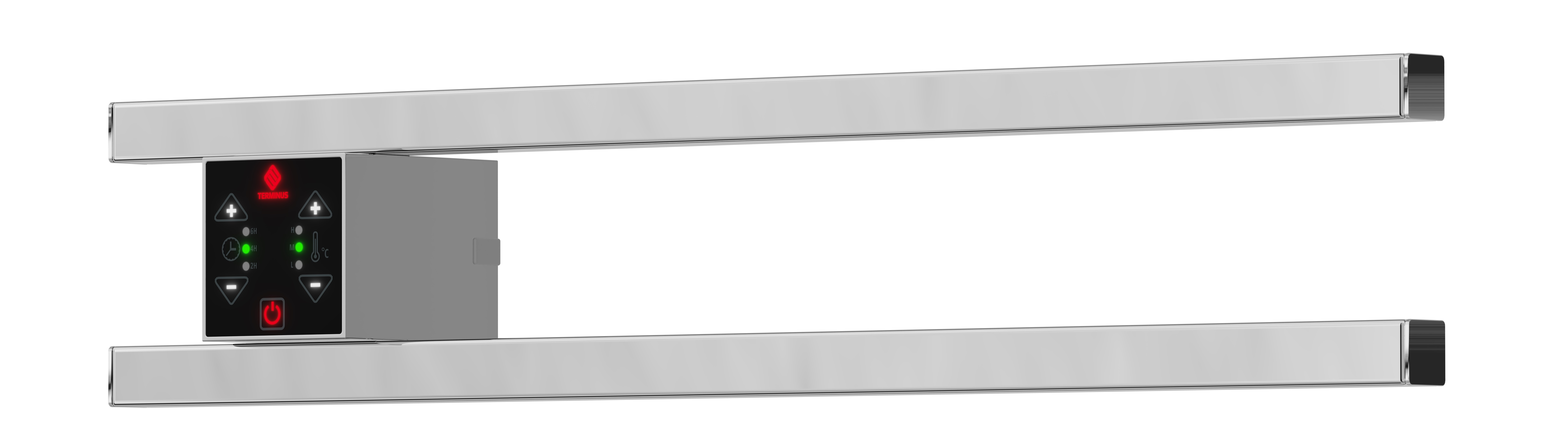 Полотенцесушитель Terminus П2 Полка Электро ПРОФ 500х90